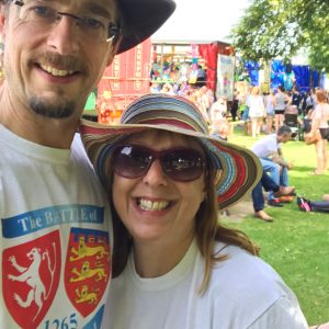 Battle of Evesham T-shirts (White)
